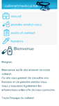 Mobile Screenshot of cabinetmedical.be